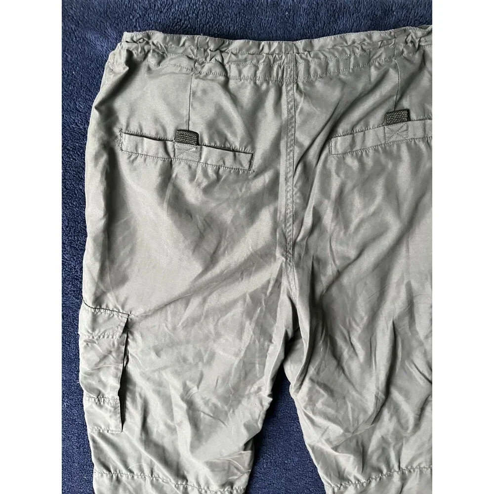 Rare Vintage AMAX Utility Broadcloth Gray Pants Men's 32x34